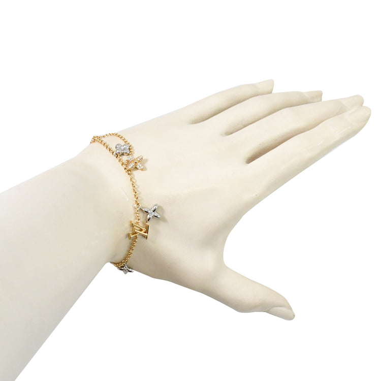18K Louis Vuitton Gram Diamonds Bracelet