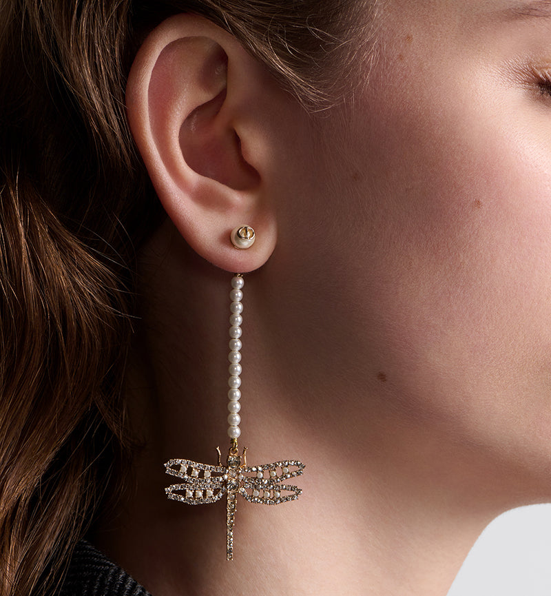 18K Dior Night Herbarium Earrings