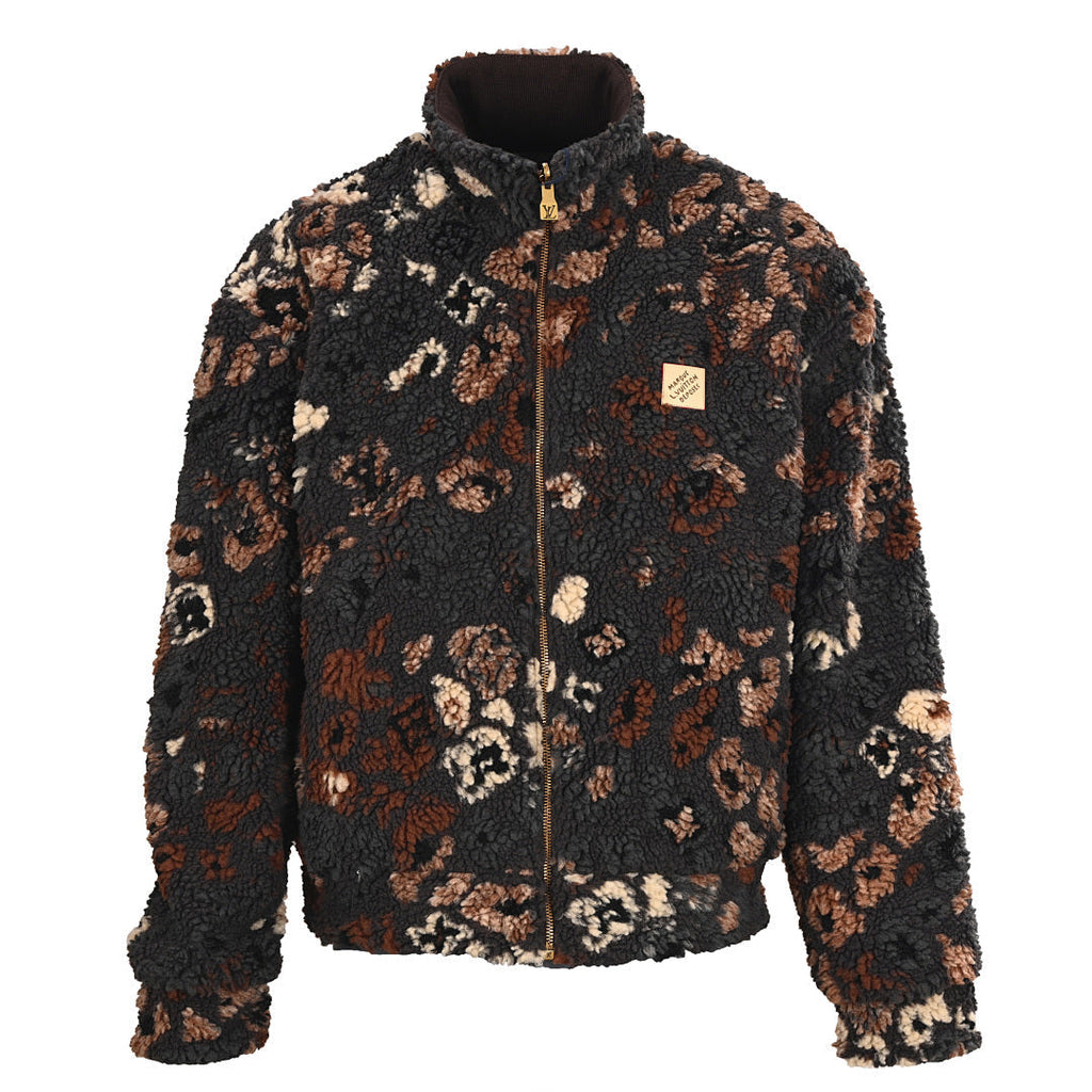 Louis Vuitton LV x NIGO Floral Reversible Fleece and Lambswool Jacket