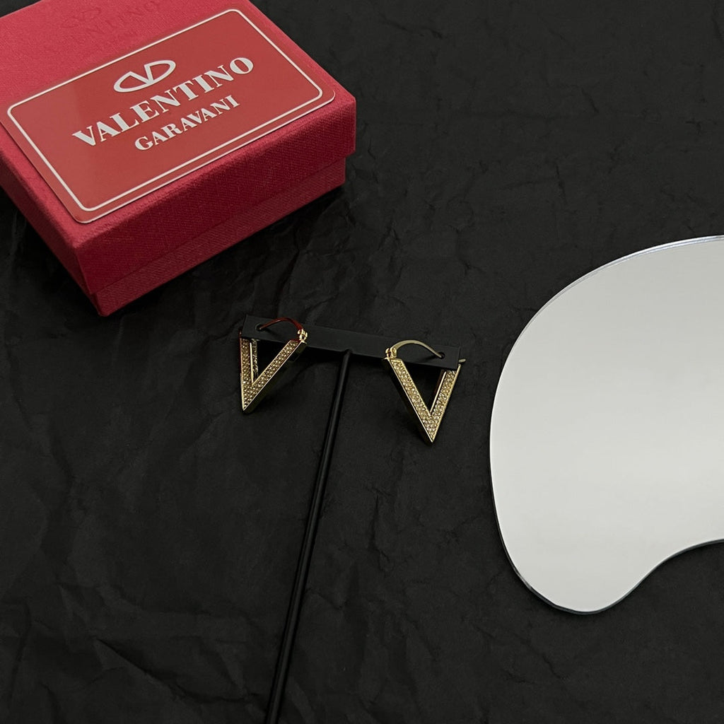 18K Valentino Diamonds Earrings