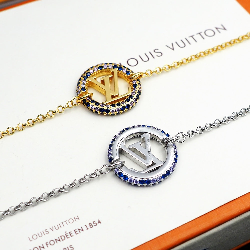 18K Louis Vuitton Louise By Night Bracelet